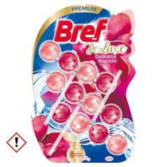 Bref Deluxe Delicate Magnolia WC frissítő 3 x 50 g