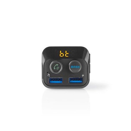 Autós FM-adókészülék  Bluetooth®  Bass Boost Funkció  MicroSD-kártyanyílás  Telefonos Hívás Kézhasználat Nélkül  2 db USB