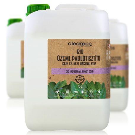 CLEANECO Bio Üzemi Padlótisztító 5L - újrahasznosított csomagolás