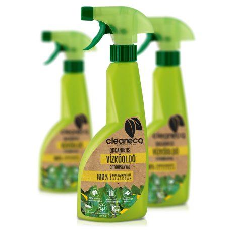 CLEANECO Organikus Vízkőoldó citromsavval 0,5L • újrahasznosított csomagolásban
