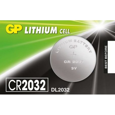 GP Lithium cell CR2032 gombelem