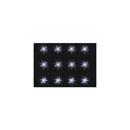 LED-es fényfüggöny, csillag, 1,5x1m, 230V