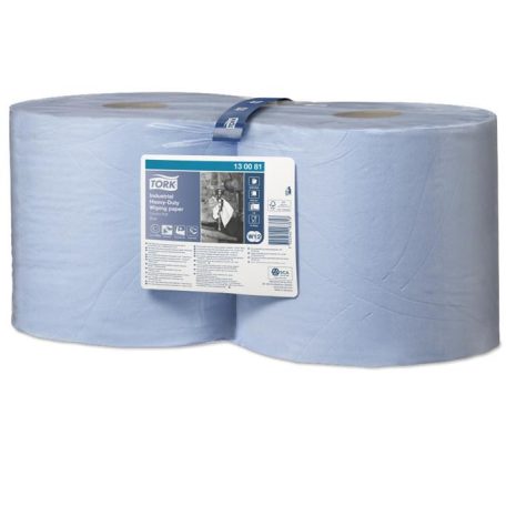 TORK Törlőpapír, általános tisztításhoz, 3 rétegű, , "Advanced", kék