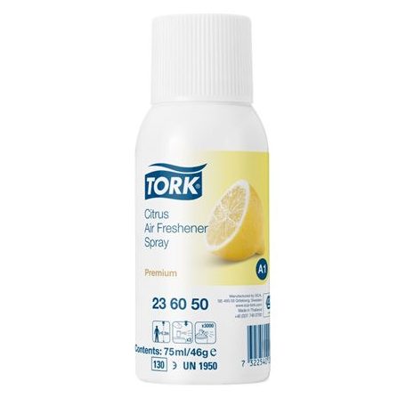 TORK Illatosító spray, 75 ml, A1 rendszer,  "citrus"
