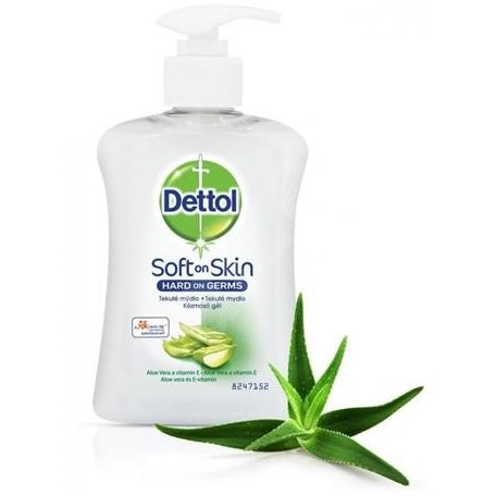 Folyékony szappan, 250 ml, DETTOL, aloe vera