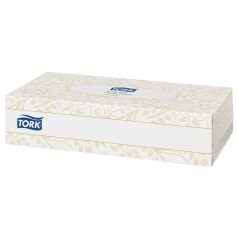   Kozmetikai kendő, 2 rétegű, F1 rendszer, TORK "Extra Soft", fehér