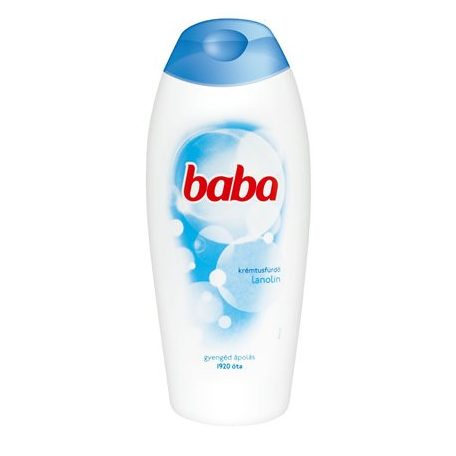 Tusfürdő, 400 ml, BABA, lanolinos