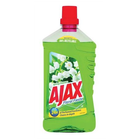 AJAX Általános tisztítószer, 1 l,  AJAX, gyöngyvirág, zöld