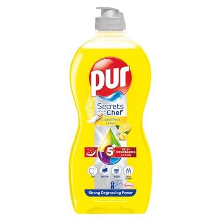 PUR EXTRA Mosogatószer, 450 ml, , citrom