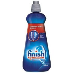   FINISH Gépi öblítőszer, 400 ml, , "Shine&Dry", regular