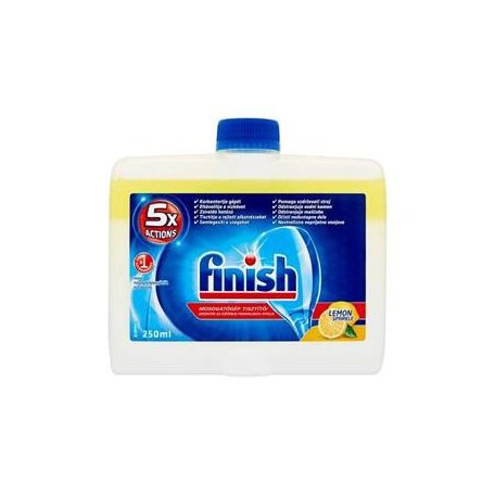 FINISH Mosogatógép tisztító, 250 ml, , citrom