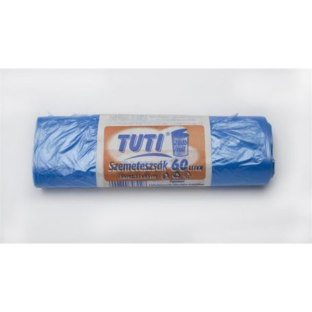 Szemeteszsák, 60 l, 20 db, "Tuti"