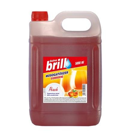 BRILL Dalma Mosogatószer, utántöltő, 5 l,  barack