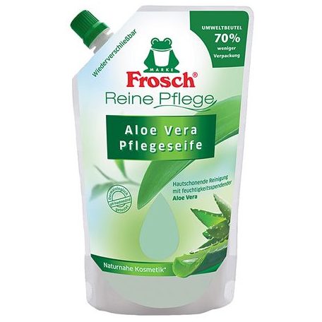 FROSCH Folyékony szappan utántöltő, 0,5 l, , aloe vera