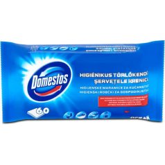 DOMESTOS Nedves törlőkendő, 60 db,  "óceán"