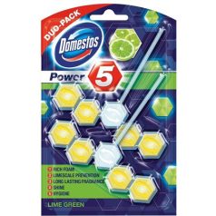   DOMESTOS WC fertőtlenítő, 2 db-os,  "Power 5", lime