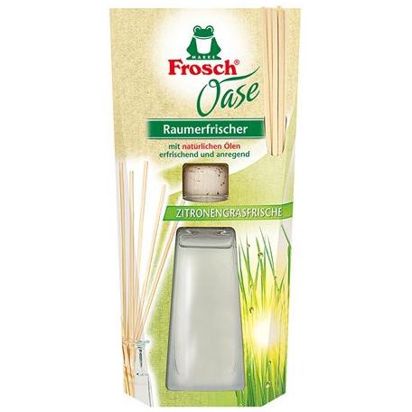 FROSCH Légfrissítő, 90 ml,  "Oase", citromfű