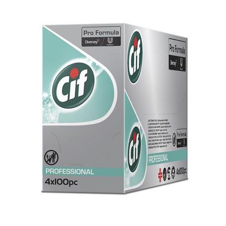 CIF Általános tisztítókendő, 100 db,  "Pro Formula"