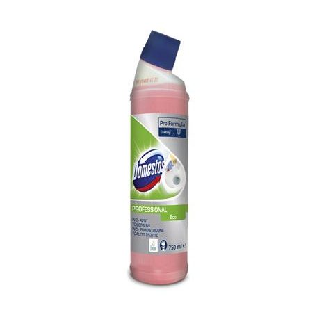 DOMESTOS WC tisztító gél, 0,75 l,  "Professional Eco", friss