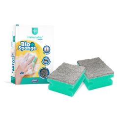   Mosogatószivacs, 2 db, BONUS "Bio Sponge Immunetec"