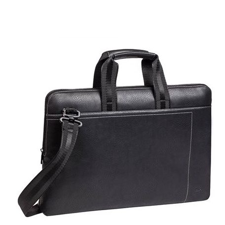 Notebook táska, slim, 15,6", RIVACASE "Orly 8930" fekete