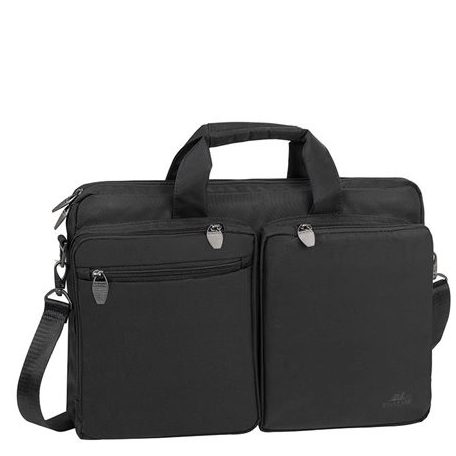 Notebook táska, 16", RIVACASE "Tiergarten 8530", fekete