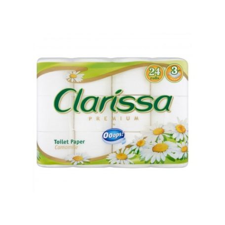 ESZK- Clarissa toalett papír, kamillás, 3 rétegű