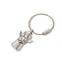   Kulcstartó, SWAROVSKI® kristályokkal, TROIKA "Valerie"