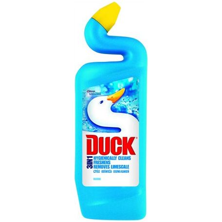 DUCK WC-tisztítógél, 750 ml,  "Deep Action Gel", óceán