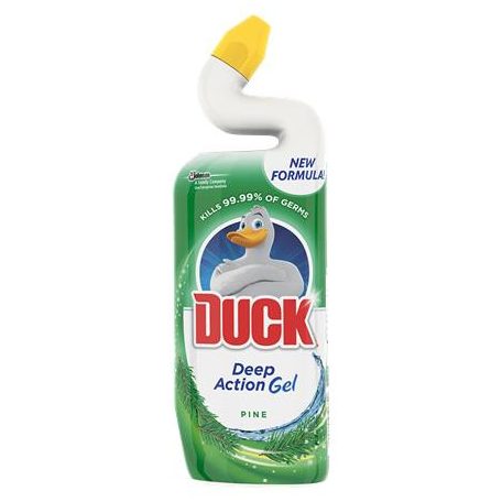 DUCK WC-tisztítógél, 750 ml,  "Deep Action Gel", fenyő illat