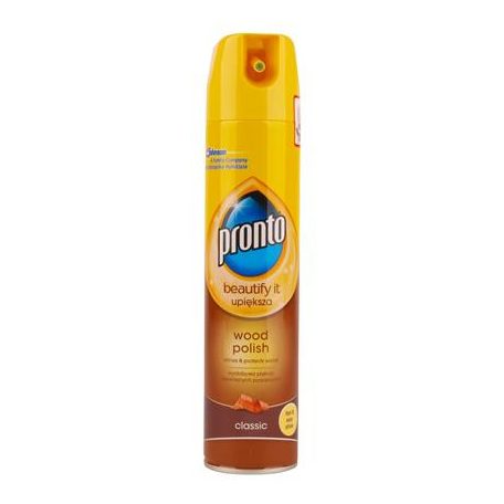 PRONTO Felülettisztító, spray, 0,25 l,  "Classic Wood"