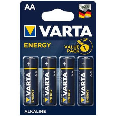 VARTA Energy AA ceruza elem, 4 db,  