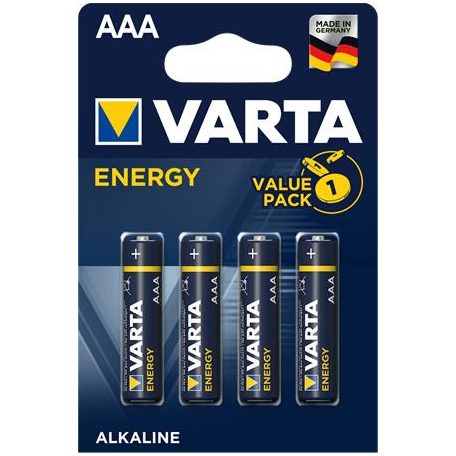 VARTA Energy AAA mikro elem, 4 db,  
