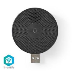   SmartLife Csipogó  Wi-Fi  Kiegeszitõ ehhez:: WIFICDP10GY  USB-áramellátású  4 Hangok  5 V DC  Állítható hangerő  Fekete